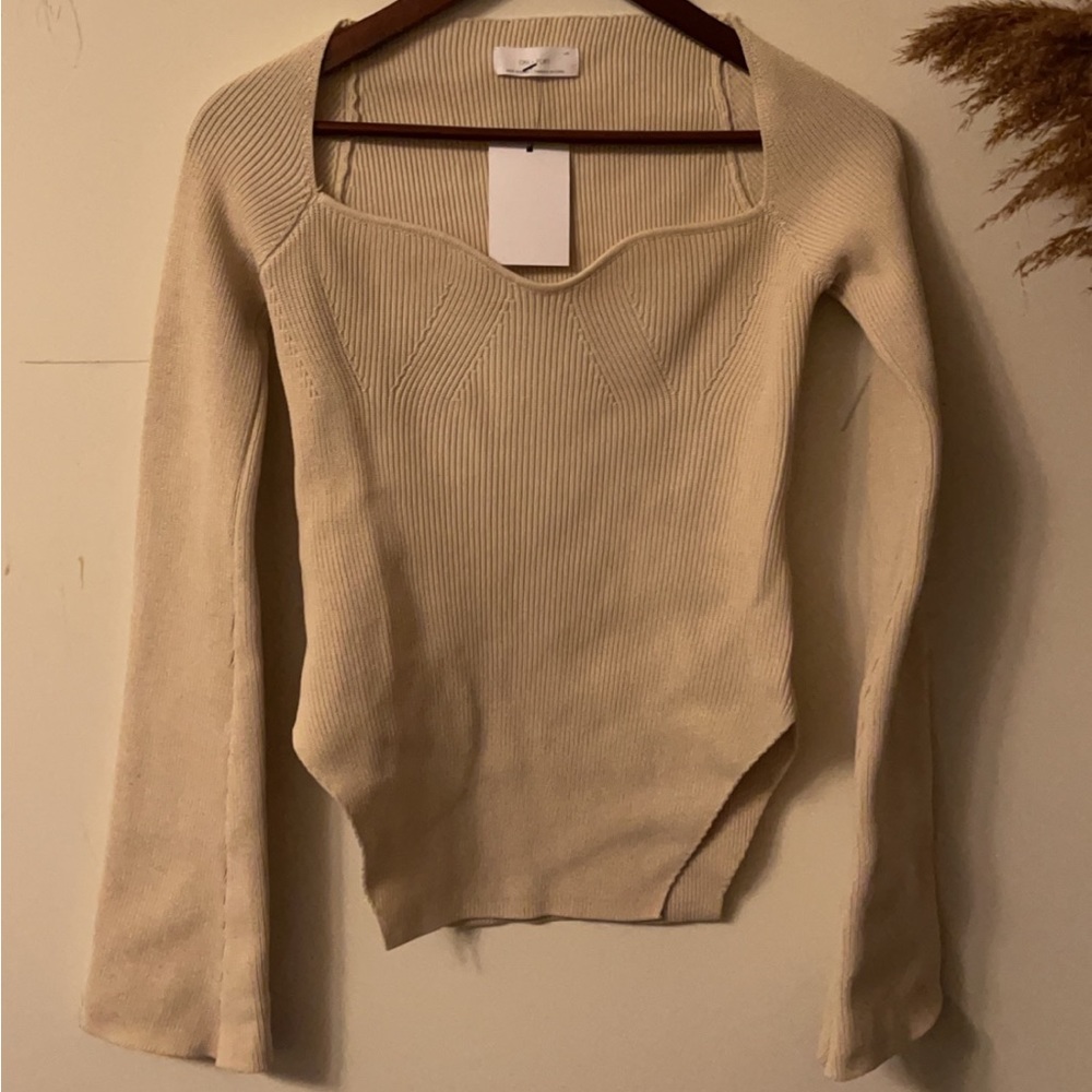 Brand NWT Oak + Fort knit top